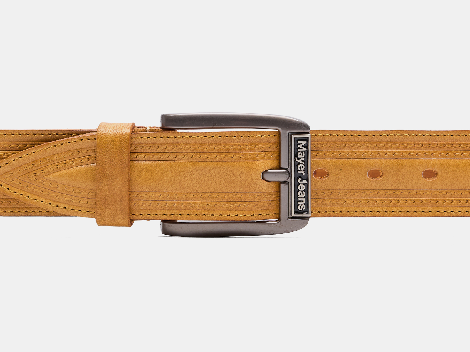 Кожаный манго мужской джинсовый ремень B40-2392