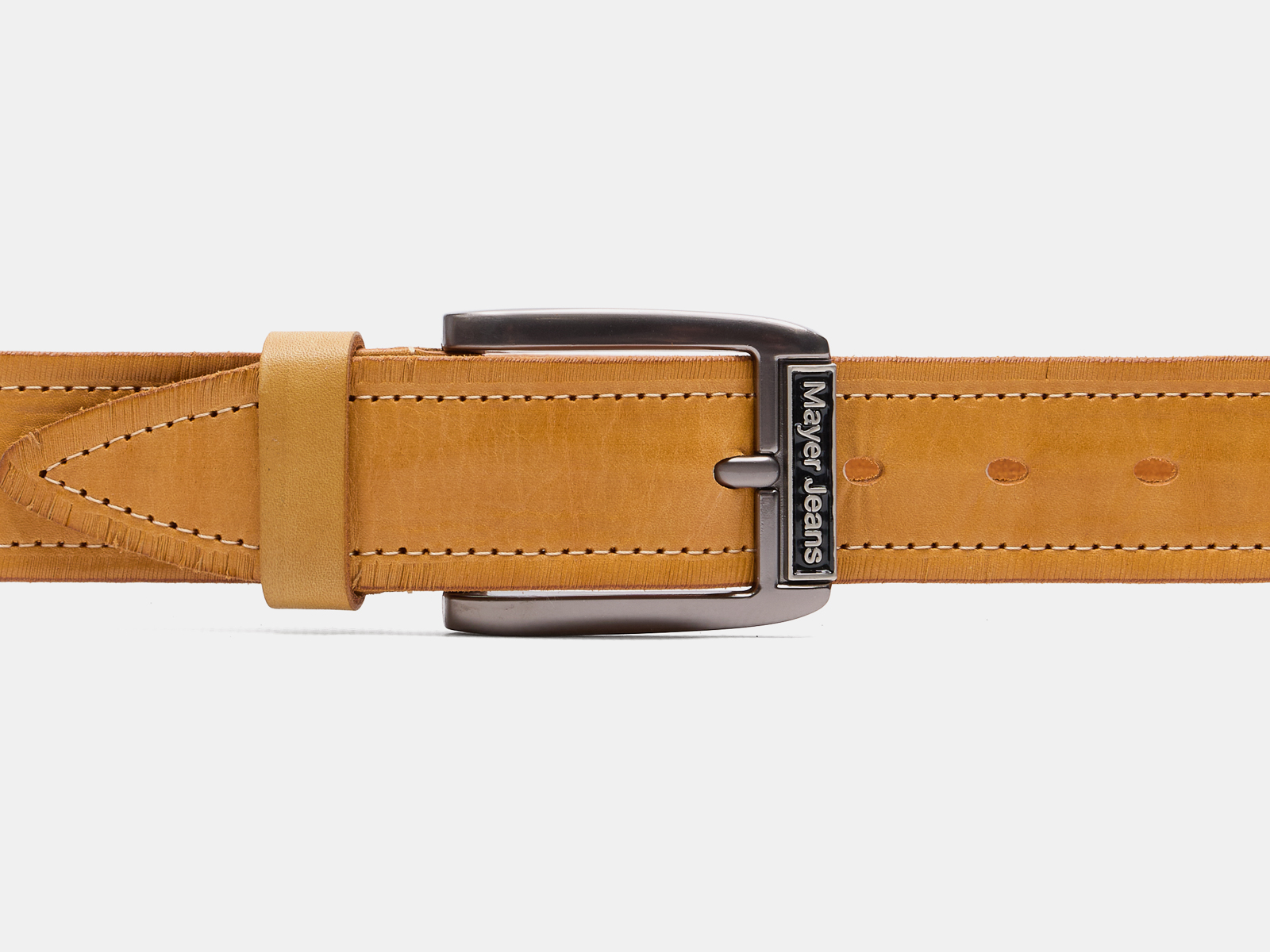 Кожаный манго мужской джинсовый ремень B40-2396