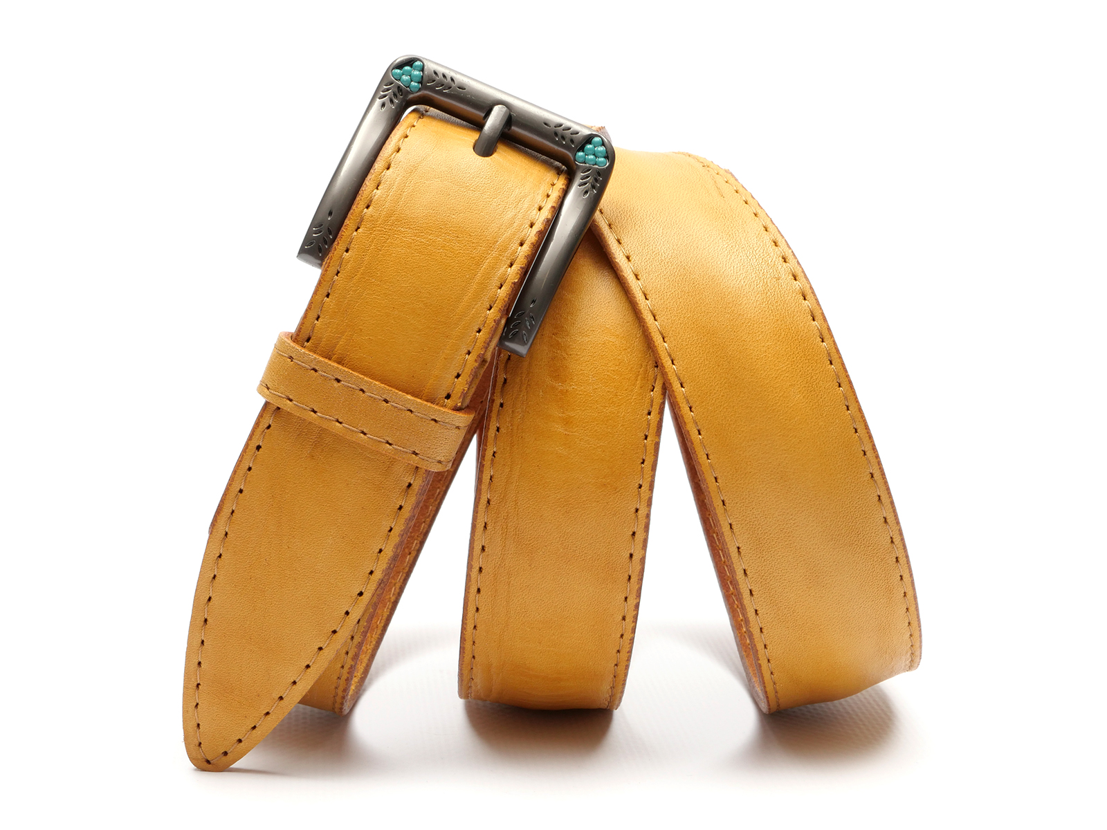 Кожаный манго женский джинсовый ремень B35-2067